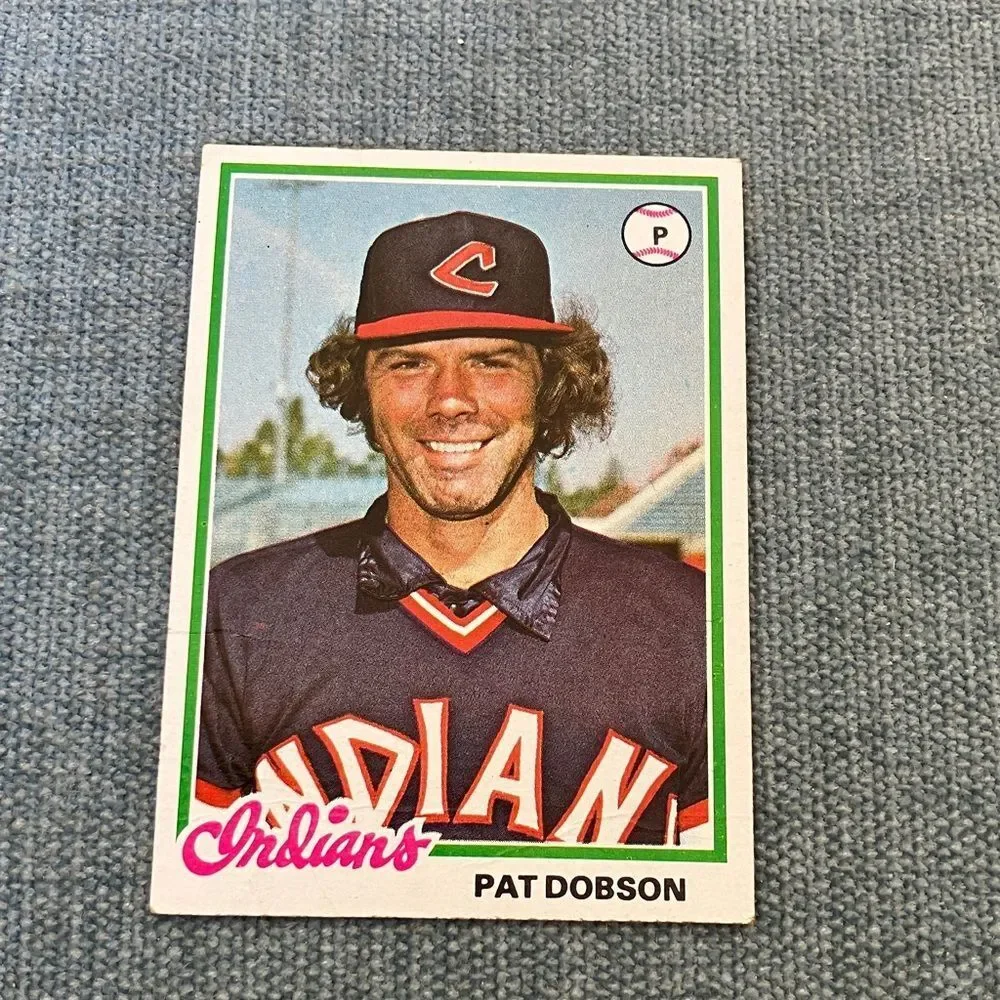 1978 Topps Cleveland Indians Baseball Card Trading Card